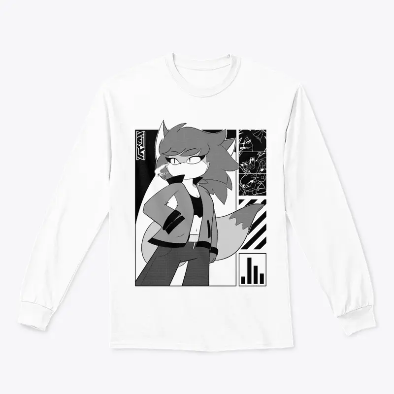 Magenta Manga Panel Tee