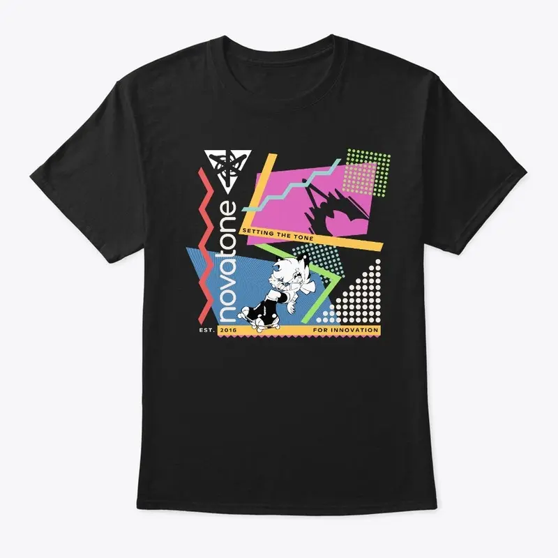 Nova Retro Tee (Black)